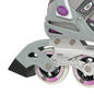 Heel Bracket & Brake Assembly for Q-60 Inline Skates (Grey)