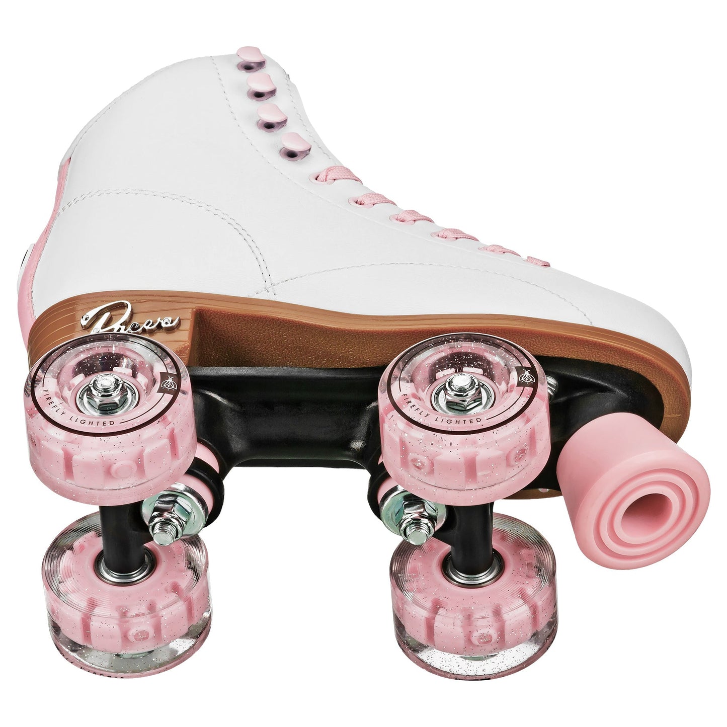Pacer Comet Hightop Girl's Quad Skate with Light Up Wheels