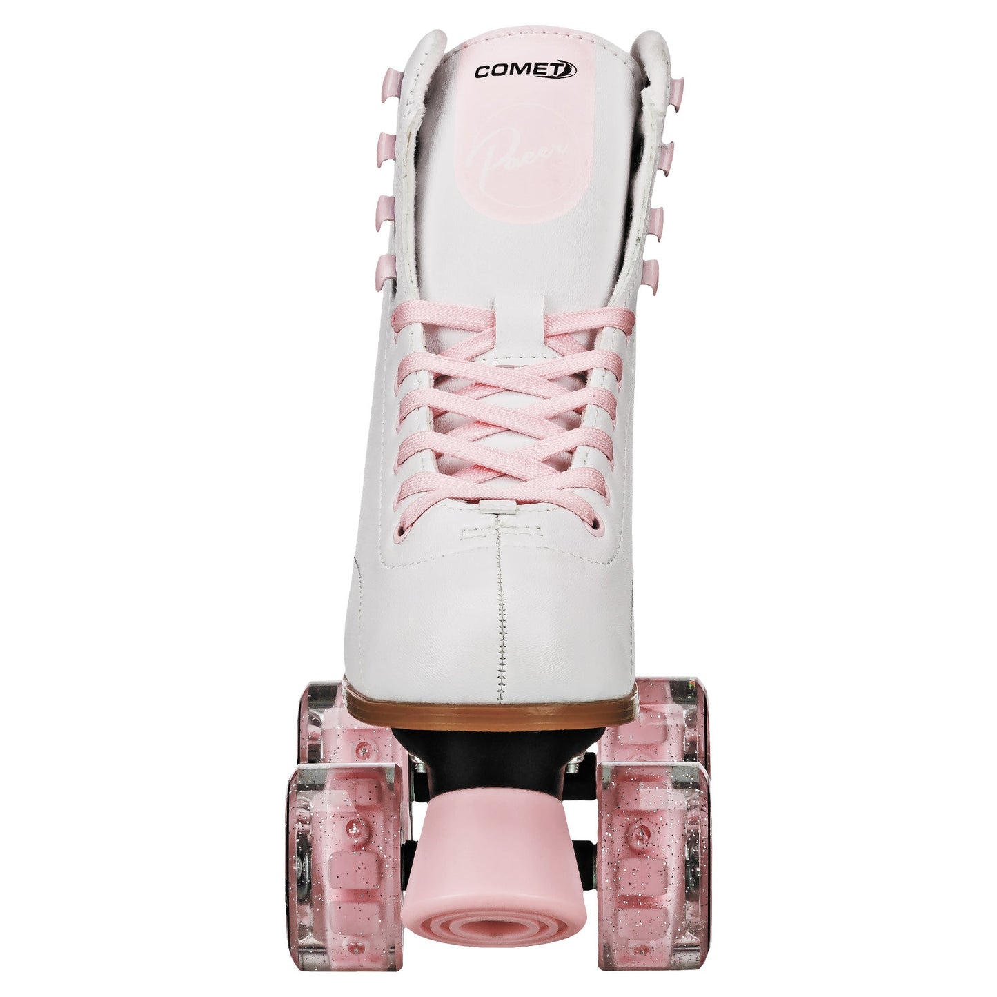 Pacer Comet Hightop Girl's Quad Skate with Light Up Wheels