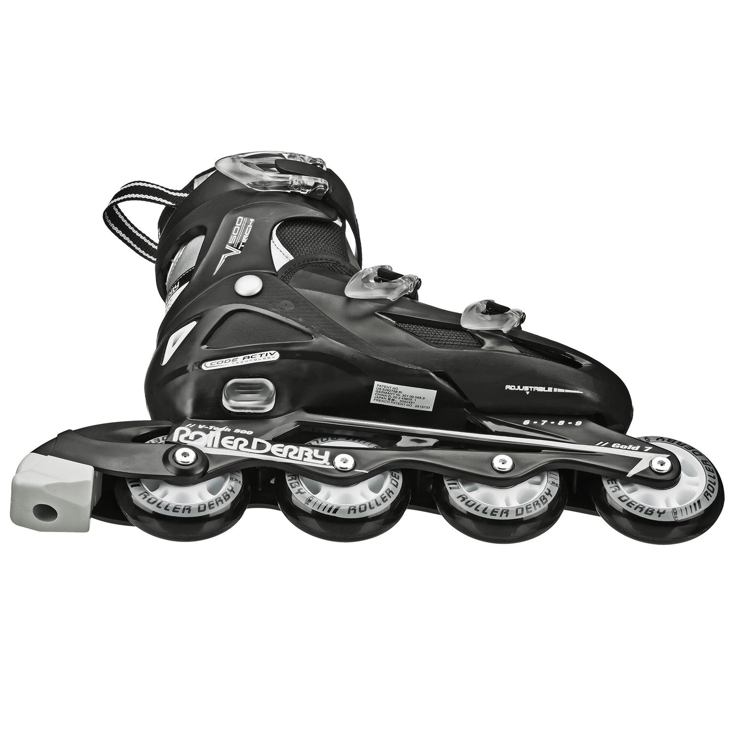 V-Tech 500 Men's Inline Skates with Adjustable Sizing